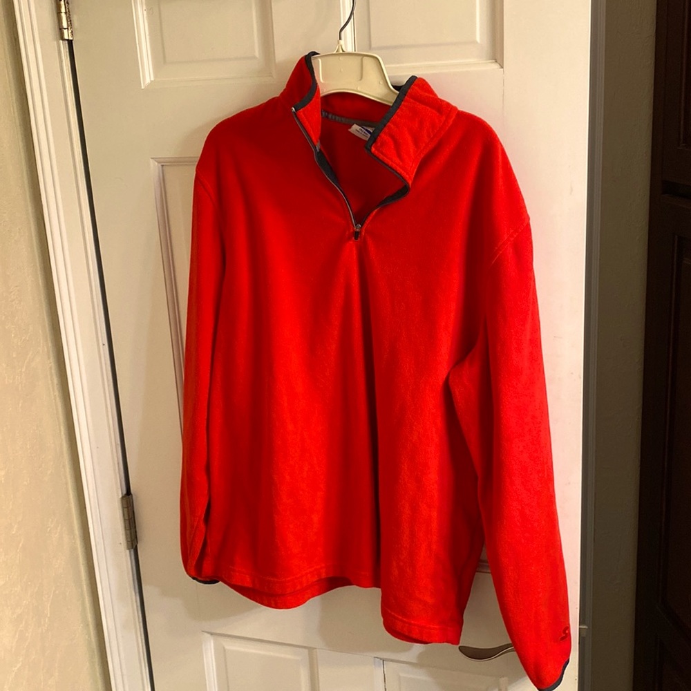 Large red Starter pullover